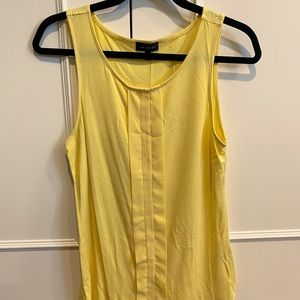 Yellow The Limited sleeveless shirt size small